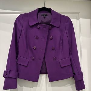 Beautiful Lined Purple Semantiks Suit Separate